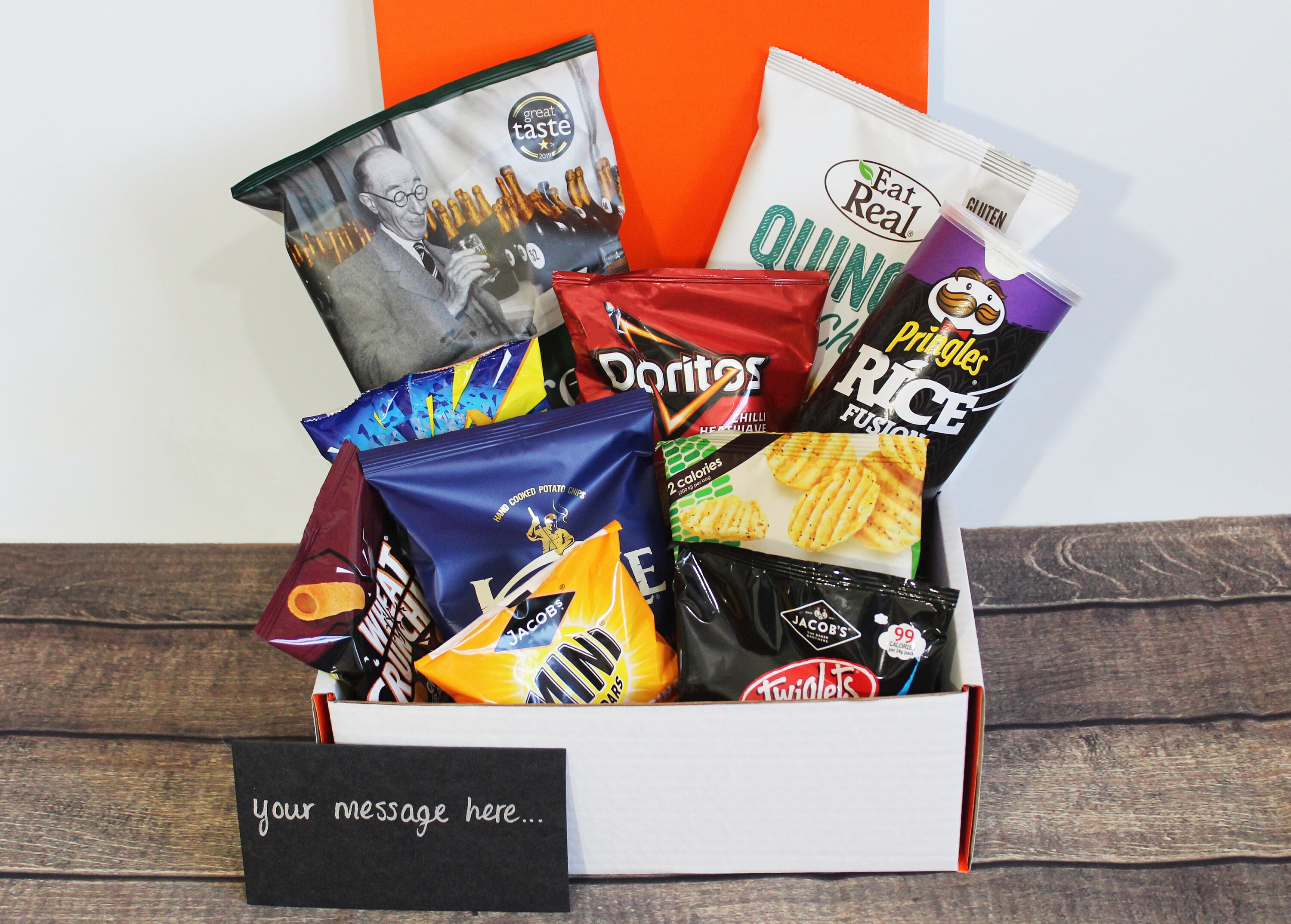 Crisps Snack Box Crisps Lover Gift Box Hamper Birthday Etsy UK