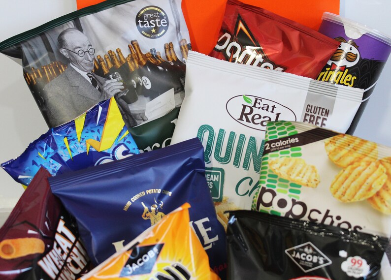 Crisps Snack Box Crisps Lover Gift Box Hamper Birthday Etsy UK