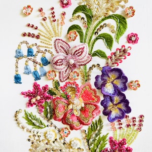 Bead Embroidery BEAD PACK only Elegant India