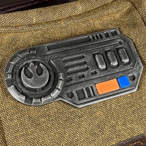 Star Wars Rebel com greeble greeblie cosplay badge