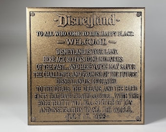 Disneyland Hingabe Plakette