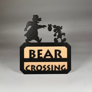 Wilderness Lodge Resort Bear Crossing Walt Disney World Sign