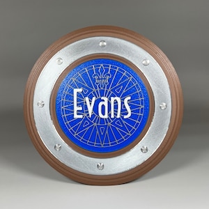 Personalized Disney Cruise Line Inspired Stateroom Number Plaque With Optional Magnetic Backing