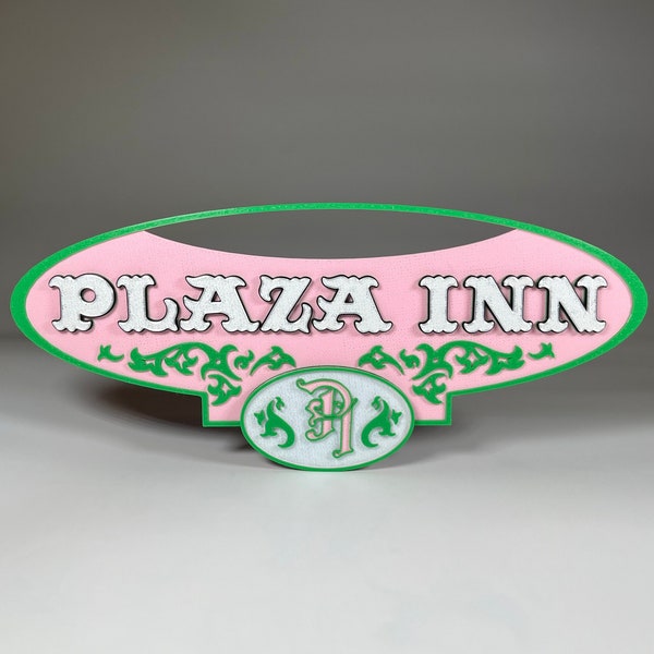 Disneyland Plaza Inn Restaurant Inspired Plaque