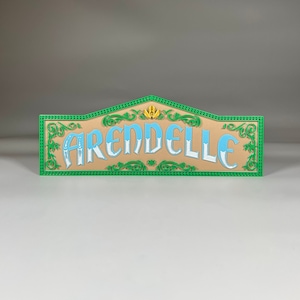Frozen Disney Wish Arendelle Inspired Plaque