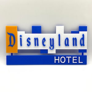 Disneyland Hotel Inspired Sign