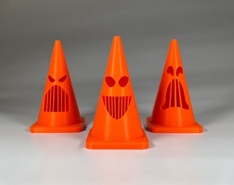 Disneyland Cozy Cone Halloween Jack O Lantern Miniature Replicas
