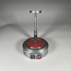Vertical Lightsaber Display Stand With LED Light (Red Lighting)