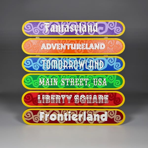 Magic Kingdom Utilidor Sign – Walt Disney World Backstage-Inspired Replica – Cast Member Sign