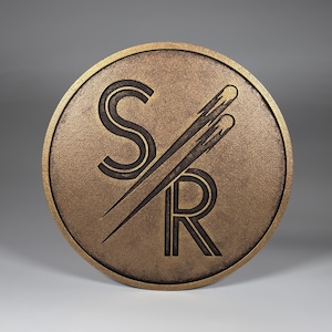 Stardust Racers Ride Sign Replica: Hand-Painted Theme Park Decor