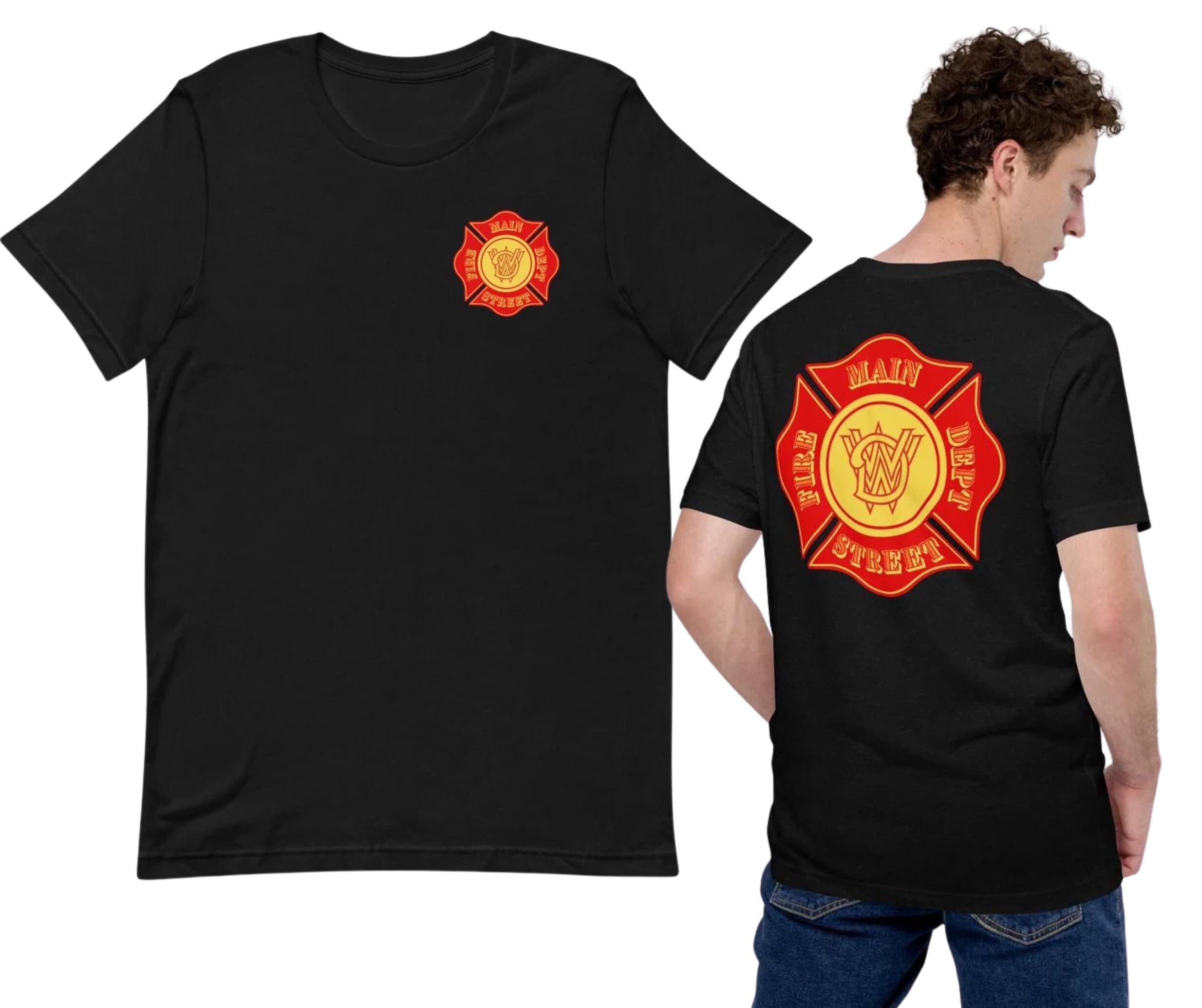 Disneyland Fire Department Shirt Etsy