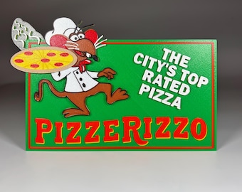 PizzeRizzo Restaurant Sign – Disney’s Hollywood Studios Muppets Decor