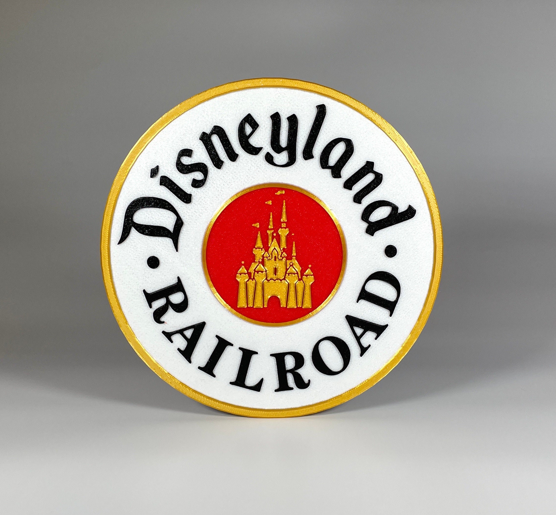 Disneyland Railroad Inspired Sign - Etsy