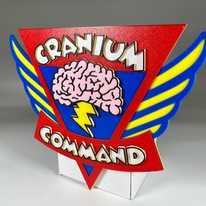 Cranium Command Walt Disney World EPCOT Cranium Command Inspired Plaque - Etsy