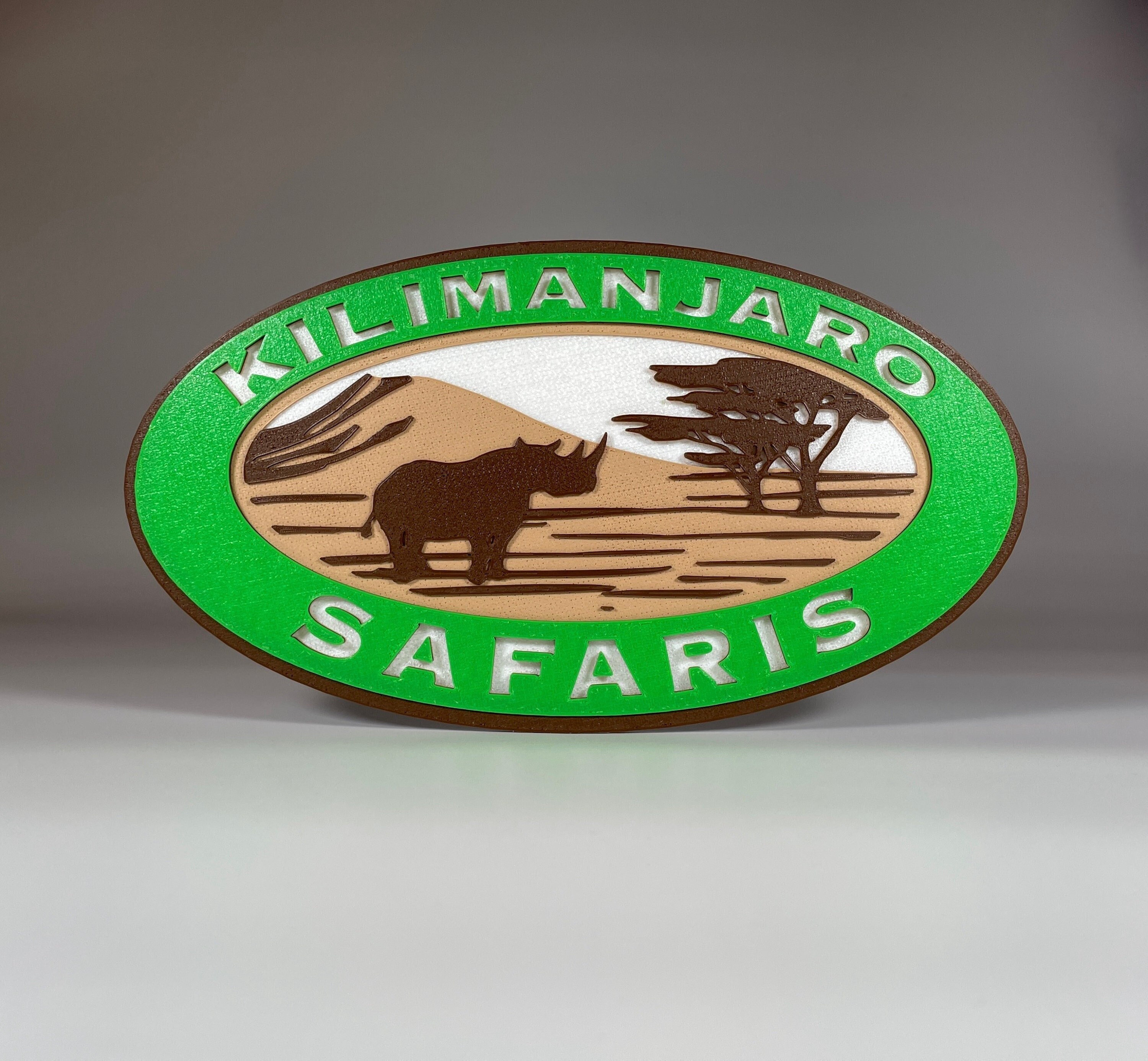 Kilimanjaro Safaris Sign - Etsy