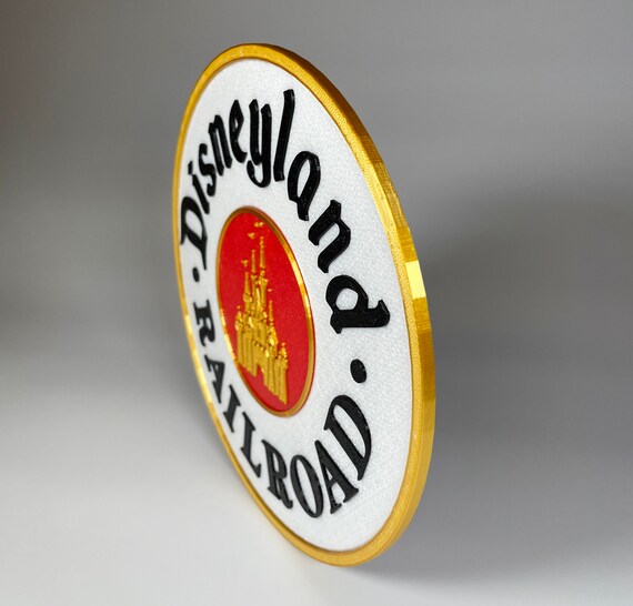 Disneyland Railroad Inspired Sign - Etsy