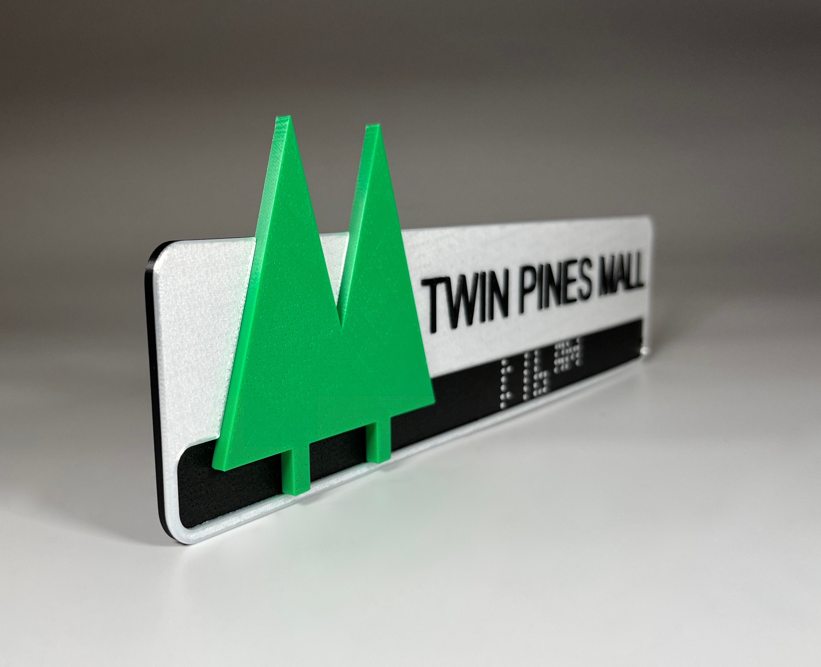 Twin Pines Mall Back to the Future Inspired Plaque - Etsy