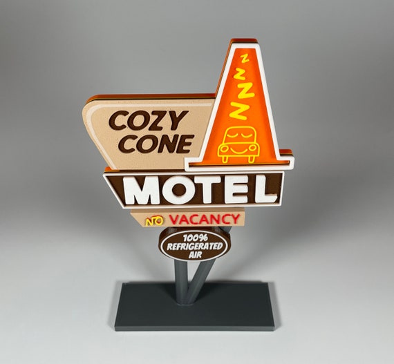Disneyland Walt Disney World Pixar Cars Cozy Cone Motel Inspired
