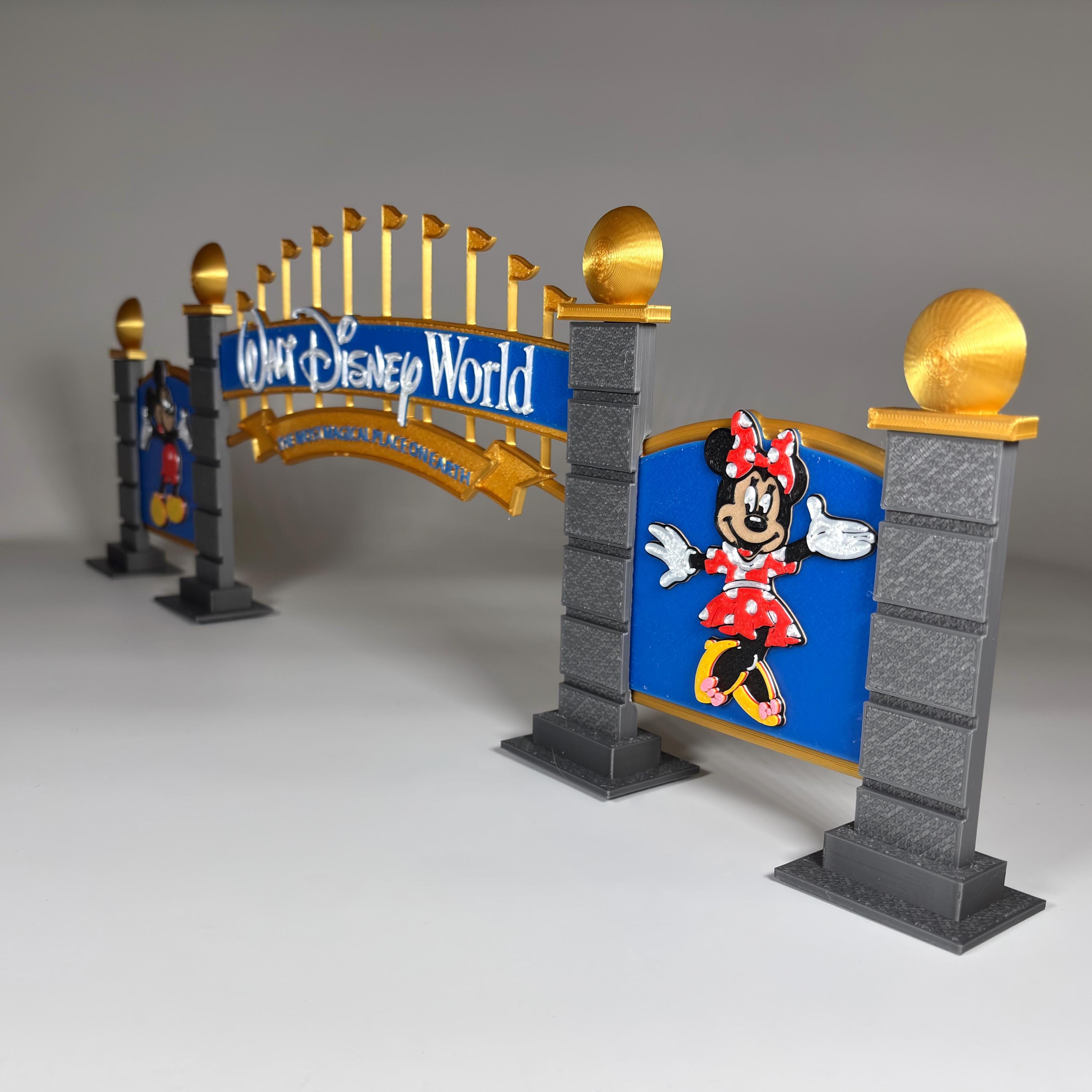 Walt Disney World Resort Full Entrance Archway Inspired