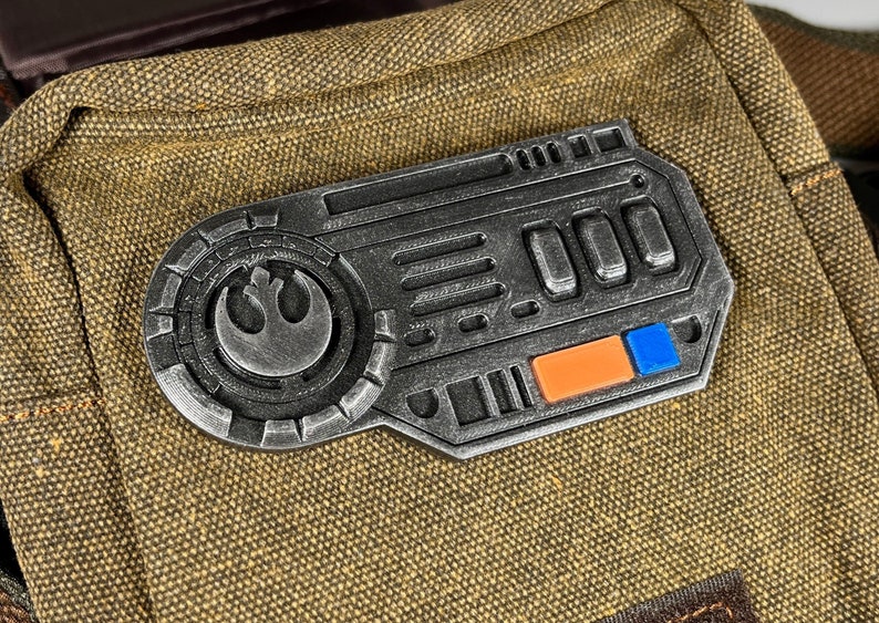 Star Wars Rebel com greeble greeblie cosplay badge