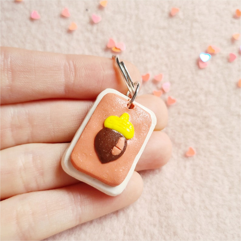 Animal Crossing Inspired Handmade Polymer Clay Keyrings
