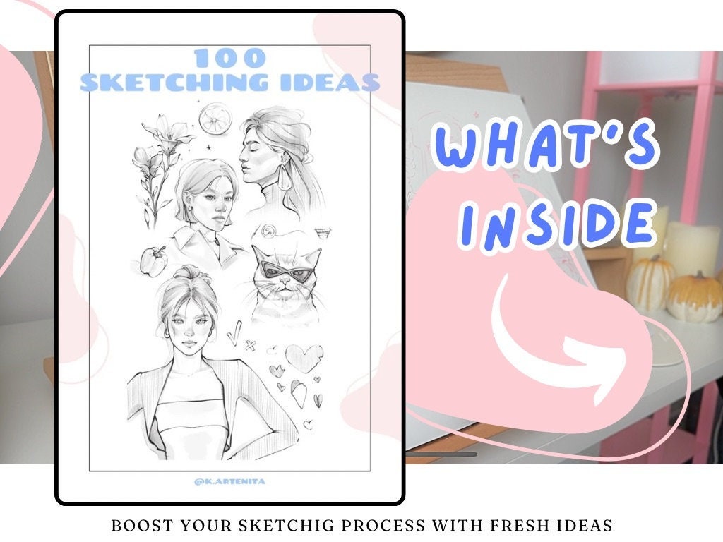 100 Sketching ideas and imagination boost exercises