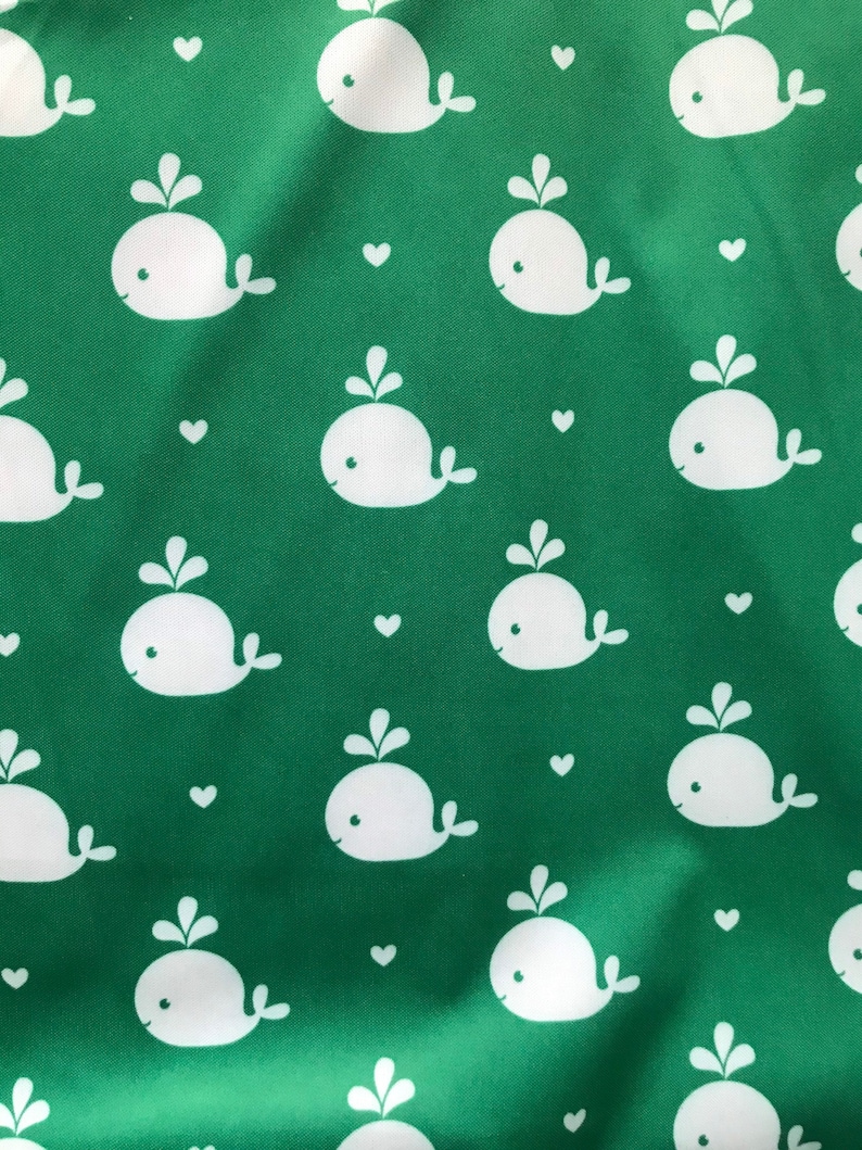 PUL fabric 4 designs selection cloth diapers water-repellent breathable elastic image 2