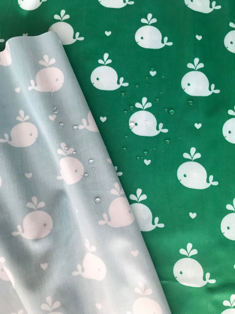 PUL fabric 4 designs selection cloth diapers water-repellent breathable elastic image 6
