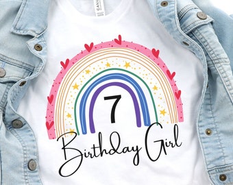 seven birthday shirt