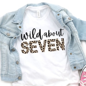 7th Birthday Shirt, Girl, 7th Birthday TShirts, Seven Year Old Birthday Girl Shirt, 7 Year old Birthday, Birthday Countdown, Gift