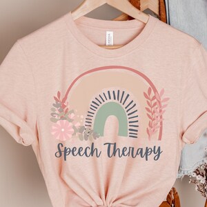 SLP rainbow shirt, Speech Language Pathology, Speech Language Pathologist, speech, slp gifts, SLPA, slp Graduation, soft tee