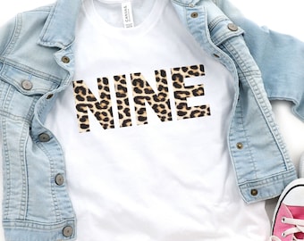 9ª camisa de cumpleaños chica, 9 cumpleañeras camisa, novena camisa de cumpleaños, niña camisa de cumpleaños 9, nueve camisa de cumpleaños, regalo