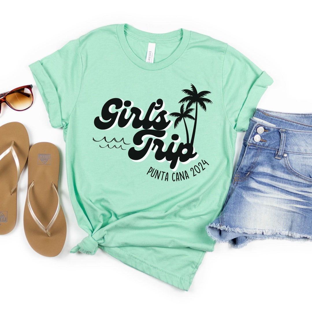 Girls Trip 2024 Shirt, Custom Girls Trip Shirt, Best Friend Gift, Girls