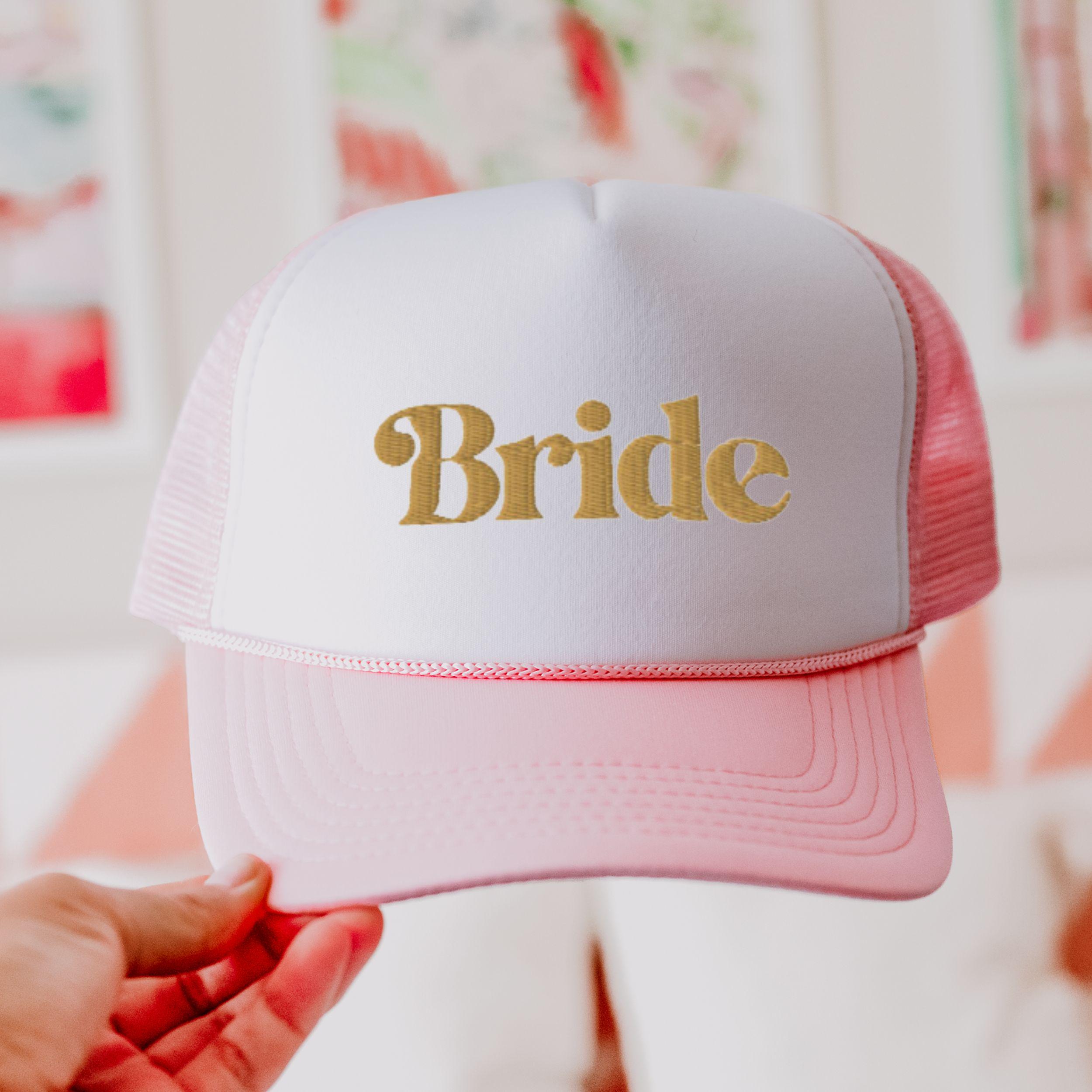 Pop Fizz Designs Cappelli da camionista di addio al nubilato I