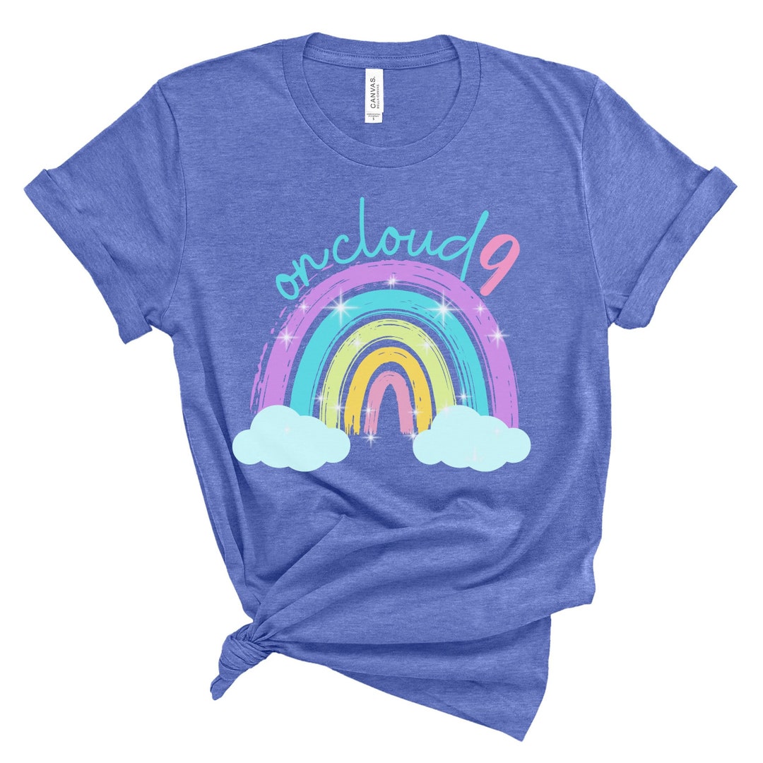 9th Birthday Shirts Girl 9th Birthday Tshirts Nine Year Old Birthday