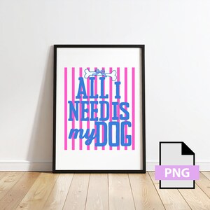 Dog PNG Bundle, Dog Mom PNG, Funny Dog Quotes PNG, Pet Lover Shirt Designs, Cricut Sublimation png, Commercial Use, Digital Download image 3
