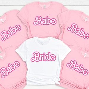 Bachelorette Party Shirts Let&#39;s Go Girls The Future Mrs Shirts Doll GAT Girl About Town Collab Malibu Gift For Bridesmaids