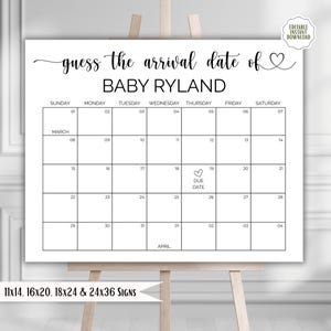 Baby Shower Showdown Game – Baby Shower Games Printable, Fun Baby Shower Game, Baby Shower Activity, Gender Neutral Editable Template image 9