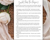 Bridal Shower Game Pass the Prize | Printable Wedding Shower Game & Icebreaker | Fun Poem for Bride-to-Be Party | Editable Instant Download