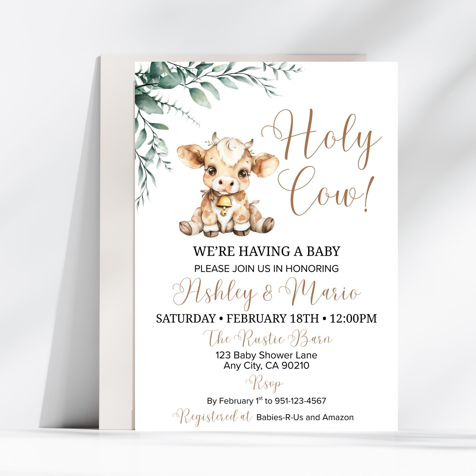 Cow Tickent R Editable Holy Cow Baby Shower Diaper Raffle Sign-tickets , Boy Highland ...
