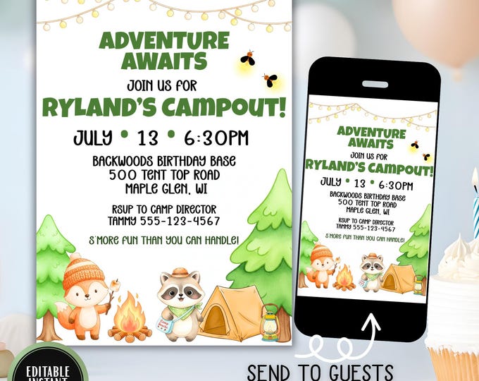 BIRTHDAY Invitations