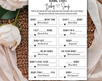 →Baby Shower Extras