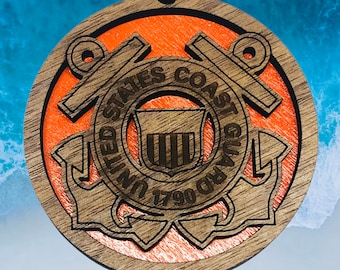 Coast Guard Christmas Ornament Reserves