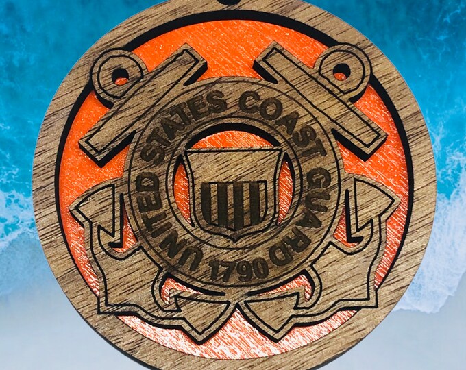 Coast Guard Christmas Ornament Reserves