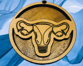 Uterus OBGYN Medical Ornament Midwife Nurse Doctor LPN Christmas Gift