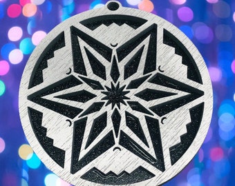 B2 B 2 Spirit Bomber Aircraft ORNAMENT 3D Jet Air Force Army Marines USMC Navy Veteran Space Force Christmas Family Gift Military
