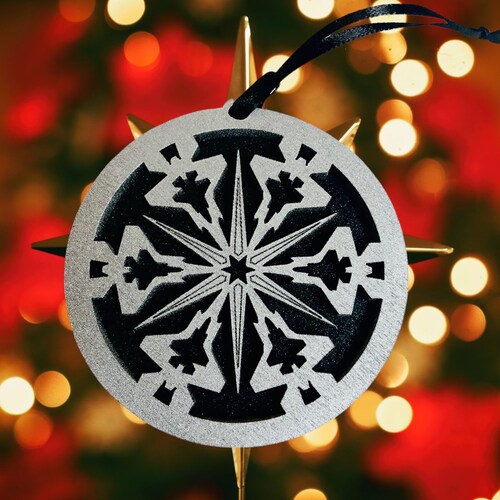 3D Air Force Logo Christmas Ornament - Etsy