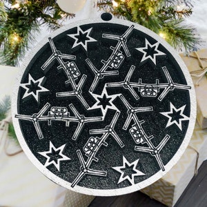 CV22 CV 22 Osprey Aircraft Ornament 3D Jet Air Force Army Marines USMC Navy Veteran Space Force Christmas Family Gift Military
