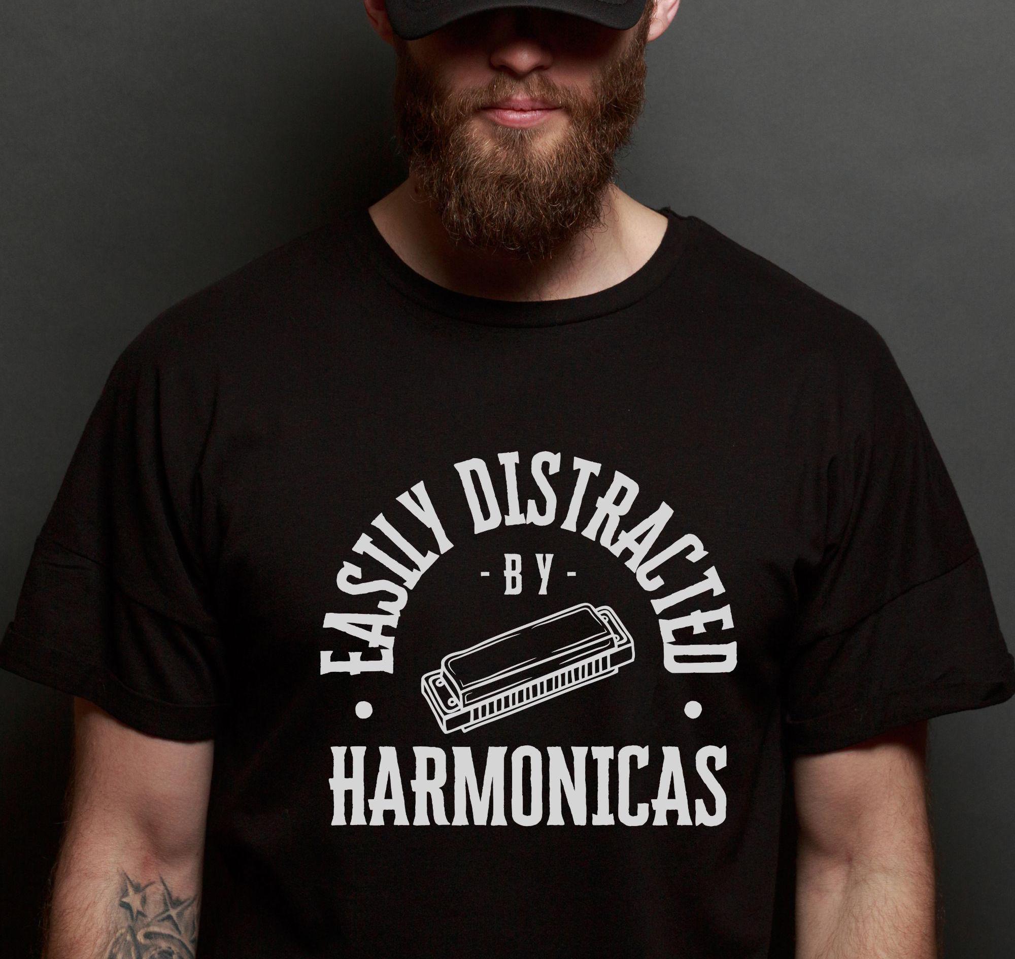 Samurais Harmonica Funny Harmonicas T Shirt T-Shirt Samurais Harmonica Funny Harmonicas T Shirt T-Shirt
