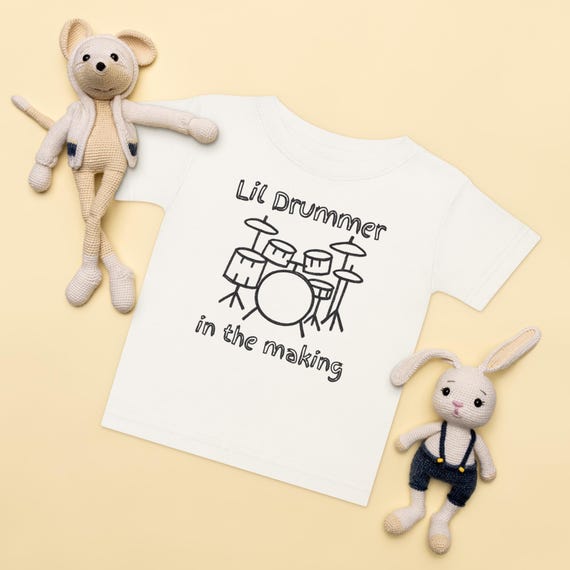 Maglietta Per Batteristi - Nato Per Suonare La Batteria, Regalo Per Musicisti - Foto 10